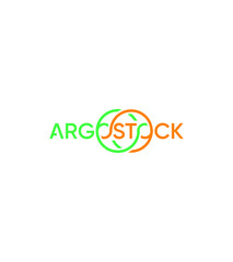AgroStock modern creative vector logo template