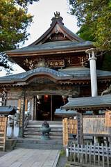 Naklejka premium 北向観音観音堂、長野県上田市別所温泉