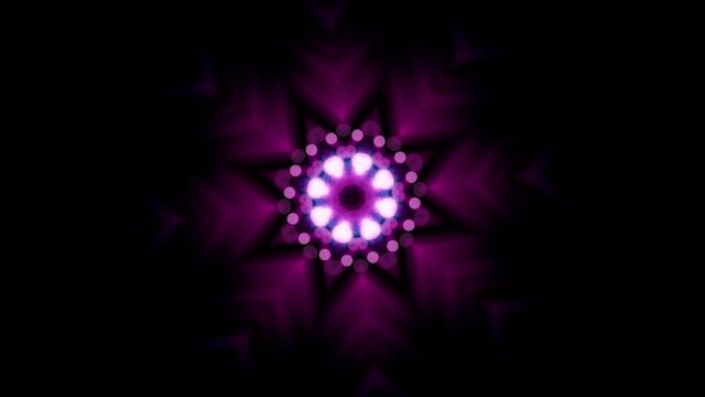 マンダラ・万華鏡のCG映像素材