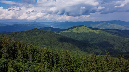 Obraz na płótnie Canvas Ceahlau Mountains in Romania