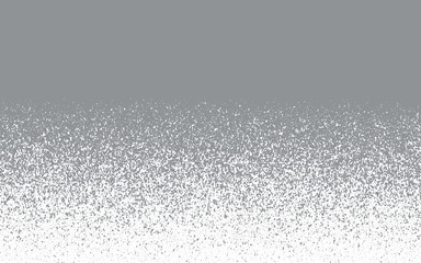 Vector gray illustration with a blank space for text. Noise, grunge, template for design.