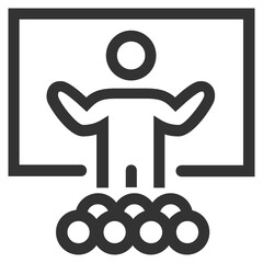 Conference line icon