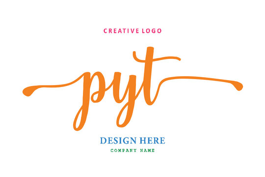 PYT lettering logo is simple, easy to understand and authoritative