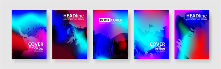 abstract background with gradient color. Applicable for design cover, presentation, invitation, flyer, annual report, poster and business card, desing packaging - Vector