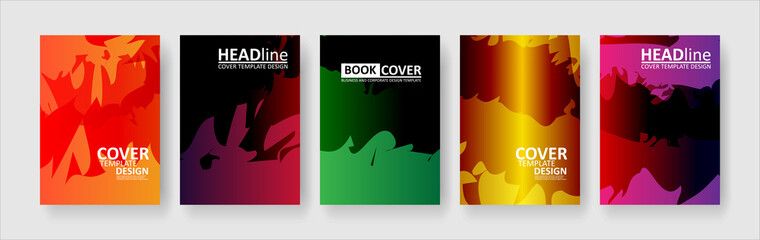 abstract background with gradient color. Applicable for design cover, presentation, invitation, flyer, annual report, poster and business card, desing packaging - Vector