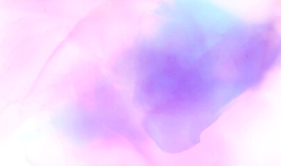 Abstract colorful watercolor background and pastel color. Pastel watercolor hand drawn paper texture. Abstract water color blue pink white wet brush paint stroke vivid background. Vector EPS10