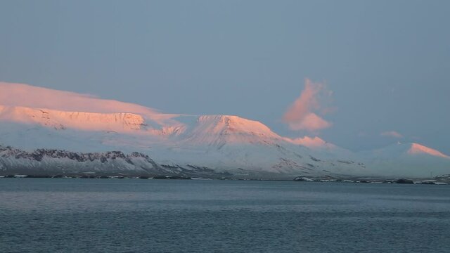 Esja at sunset - Iceland