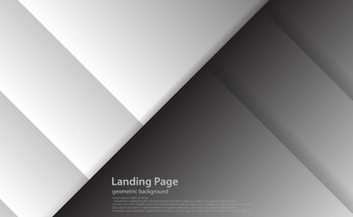 White and black abstract texture. Vector background 3d paper art style can be used in cover design, book design, poster, cd cover, flyer, website backgrounds or advertising.