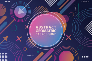 Abstract  geometric futuristic background  design
