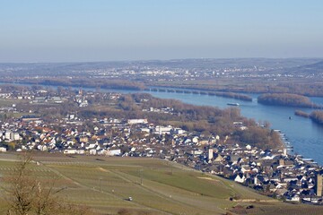 Blick auf Rüdesheim am Rhein
