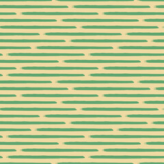 Vector yellow green brush strokes repeat pattern