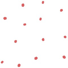 Vector seamless pattern dots small polka is red