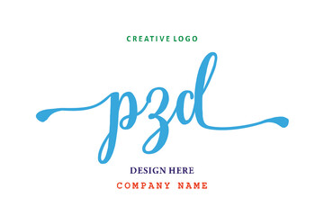 PZD lettering logo is simple, easy to understand and authoritative