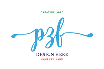 PZF lettering logo is simple, easy to understand and authoritative