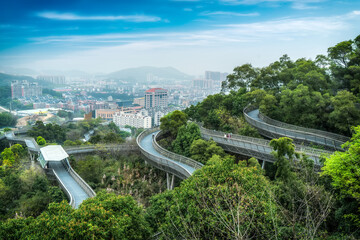 Forest Viewing Trail in Fuzhou, China