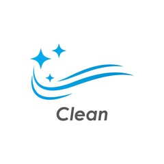 Obraz premium Cleaning logo and symbol