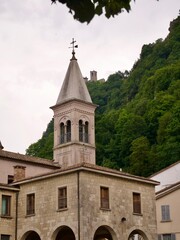 Fototapeta na wymiar Campanile, Chiesa di Sant’Antimo o del Suffragio