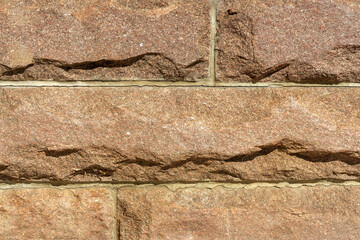 stone wall masonry texture background close up