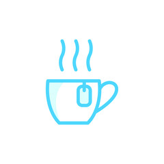 Illustration Vector graphic of teacup icon template