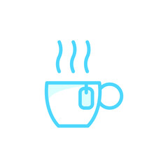 Illustration Vector graphic of teacup icon template