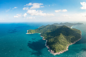 Mango Bay, Koh Nang Yuan, Thailand Drone Aerial UAV