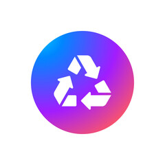Obraz premium Recycle - Sticker