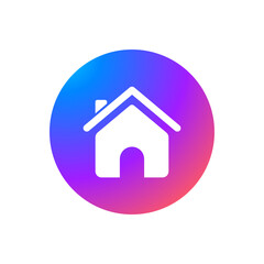 Obraz premium House - Sticker