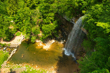 Cascades du Herrisson im französischen Jura