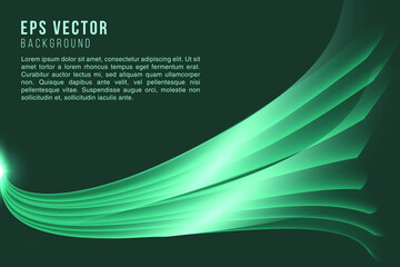 Dark green background eps vector editable elegant simple minimalism back ground glow BG abstract