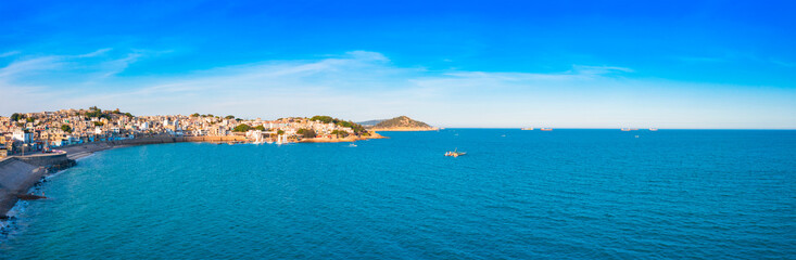 Fototapeta na wymiar Scenery of Nanmen Bay, Dongshan Island, Fujian Province, China