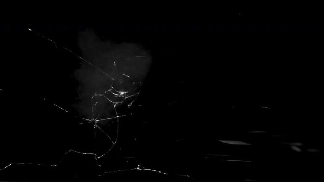 This is real glass, shot on camera. No vfx. Real sound included. To add it above your video, photo or animation, use "screen" mode for this file in after effects. Or use it as a background for your ti