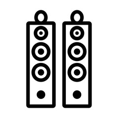 Audio System Speakers Icon