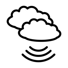 Music Cloud Icon
