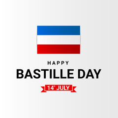 happy bastille day background, suitable for posters, backgrounds, stickers and others