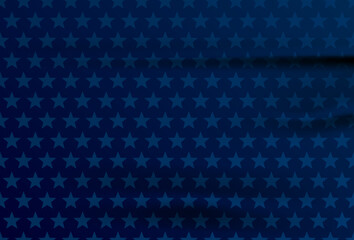 Blue USA background with stars. Patriotic background for Memorial day, Veteran's day, Martin Luther King Day and Columbus Day, Independence