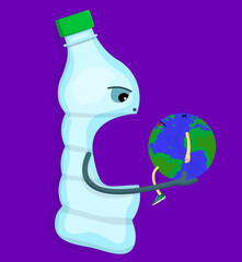 The bottle is eating the planet