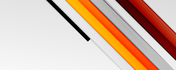 Multicolored lines background. Design template for business or technology presentations, internet posters or web brochure covers