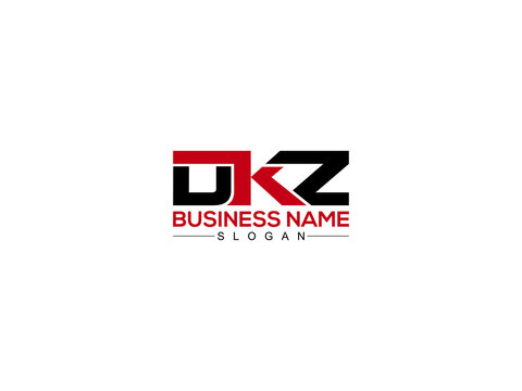 Letter DKZ Logo Icon Vector Image Design For Your Business