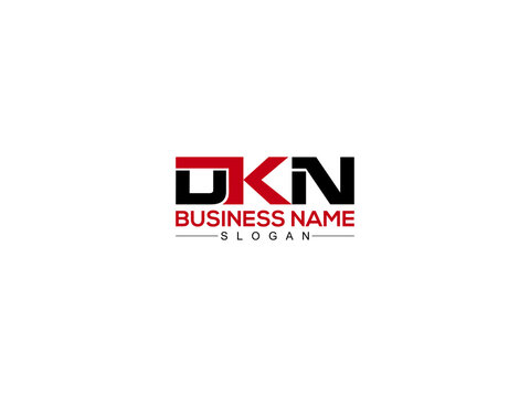 Letter DKN Logo Icon Vector Image Design For Your Business