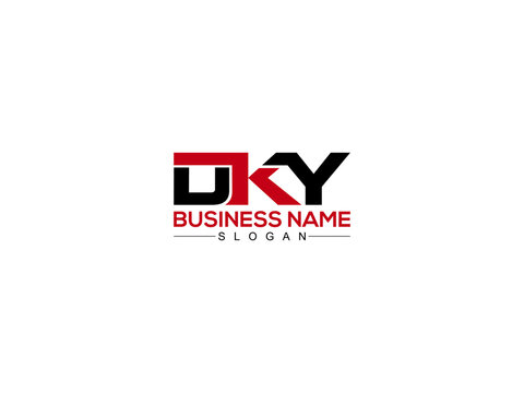 Letter DKY Logo Icon Vector Image Design For Your Business