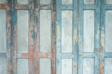 colorful of old vintage wood wall or door