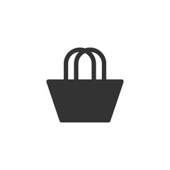 Handbag icon isolated on white background. Bag symbol modern, simple, vector, icon for website design, mobile app, ui. Vector Illustration