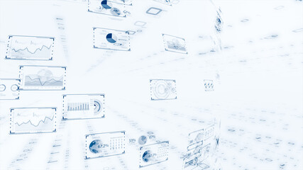 デジタル営業　在宅勤務　テレワーク　IoTによる大都市のデジタル化 背景画像のイメージ