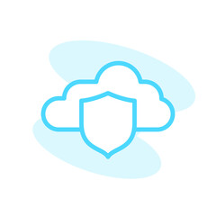 Illustration Vector graphic of server icon template