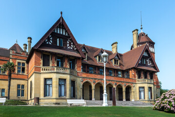 Obraz premium Miramar Palace in Donostia-San Sebastian, Basque Country, Spain 