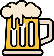 beer color outline icon