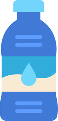 drinking water flat icon