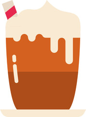coffee frappe flat icon