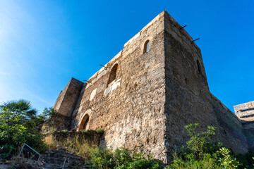 Fototapeta na wymiar Forna's Castle, in the province of Alicante (Spain).