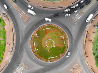 Aerial View of Nairobi, Kenya